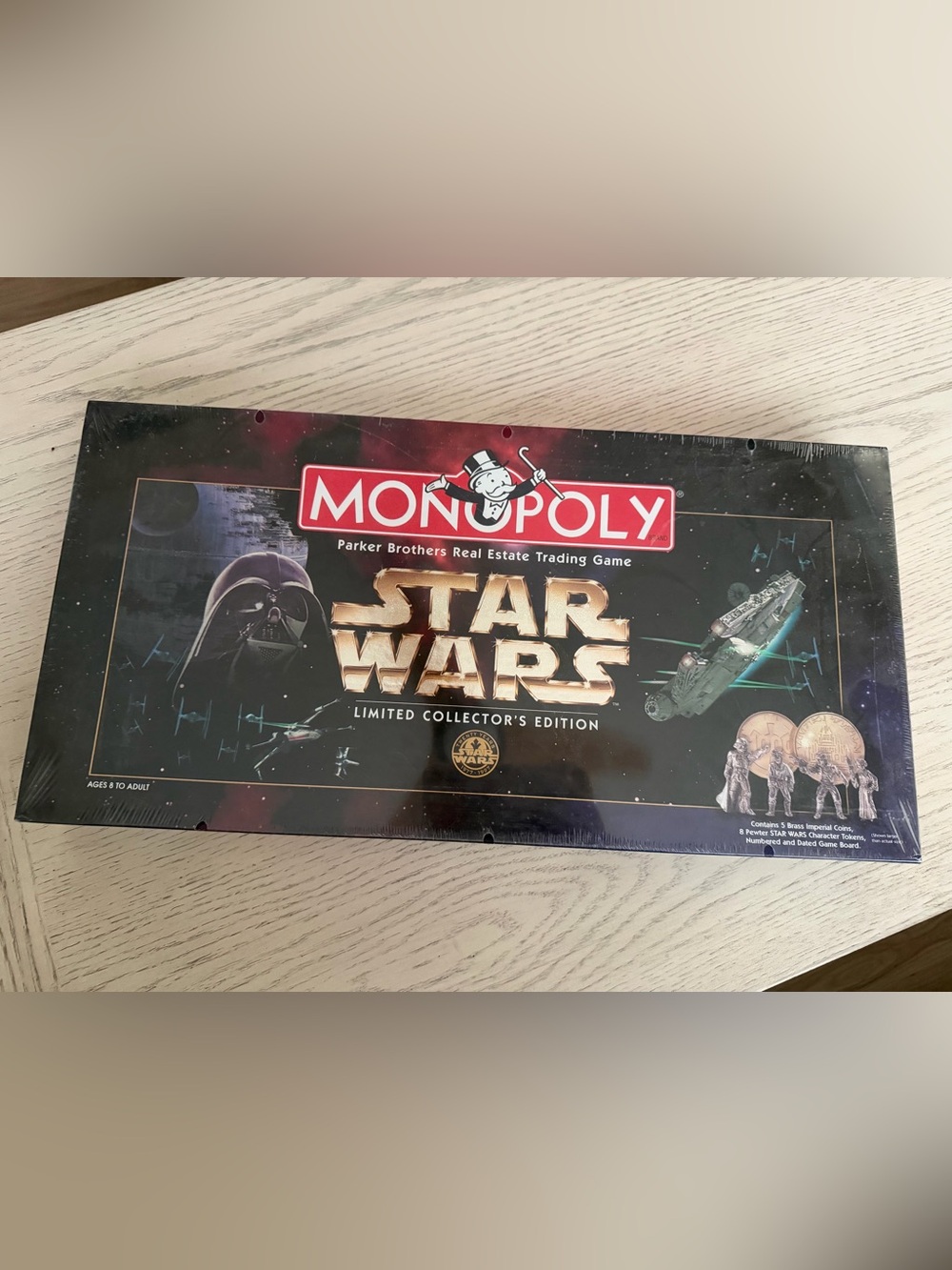 SEALED Monopoly Star Wars Limited Collector's Edition Board Game
